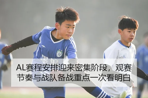AL赛程安排迎来密集阶段，观赛节奏与战队备战重点一次看明白